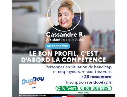 Vous avez un handicap visible ou invisible et recherchez un emploi ? Duo Day !