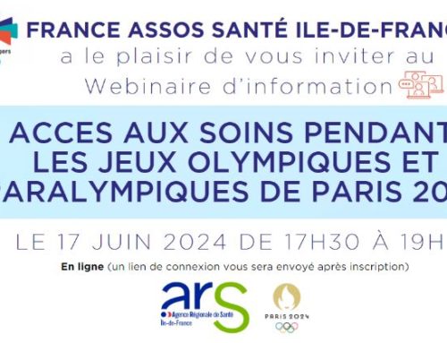 webinaire d’information sur l’accès aux soins pendant les JO