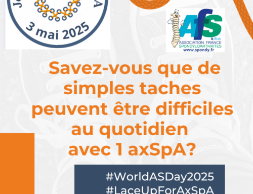 ASIF : Journée mondiale axSpA  le 3 mai