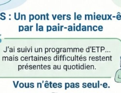 Un pont vers le mieux être par la pair aidance